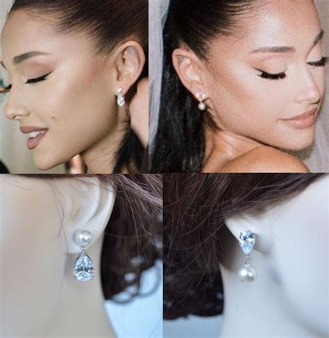 ariana grande chanel earrings|Ariana Grande earrings for sale.